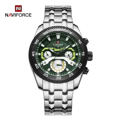 NAVIFORCE 9222 Sport Wristwatch Top Brand Luxury Military Men Watch Auto Date Week Quartz Waterproof Original Male Clock